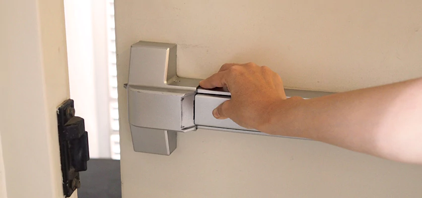 Roller Gate Panic Bar Installation in Deerfield Beach, Florida